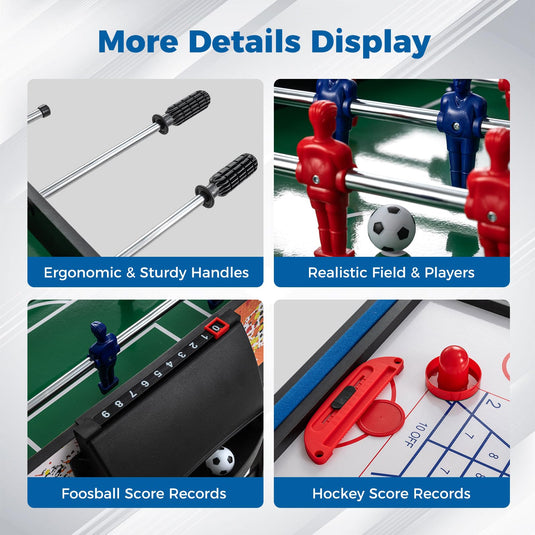 Goplus 14-in-1 Multi Game Table Adults Gifts for Home Arcade Game Room