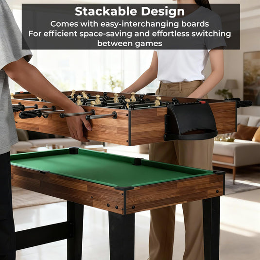 Goplus 10-in-1 Combination Multi Game Table Set for Game Night