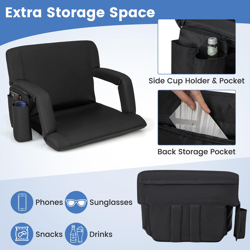 Load image into Gallery viewer, Goplus Stadium Seating for Bleachers
