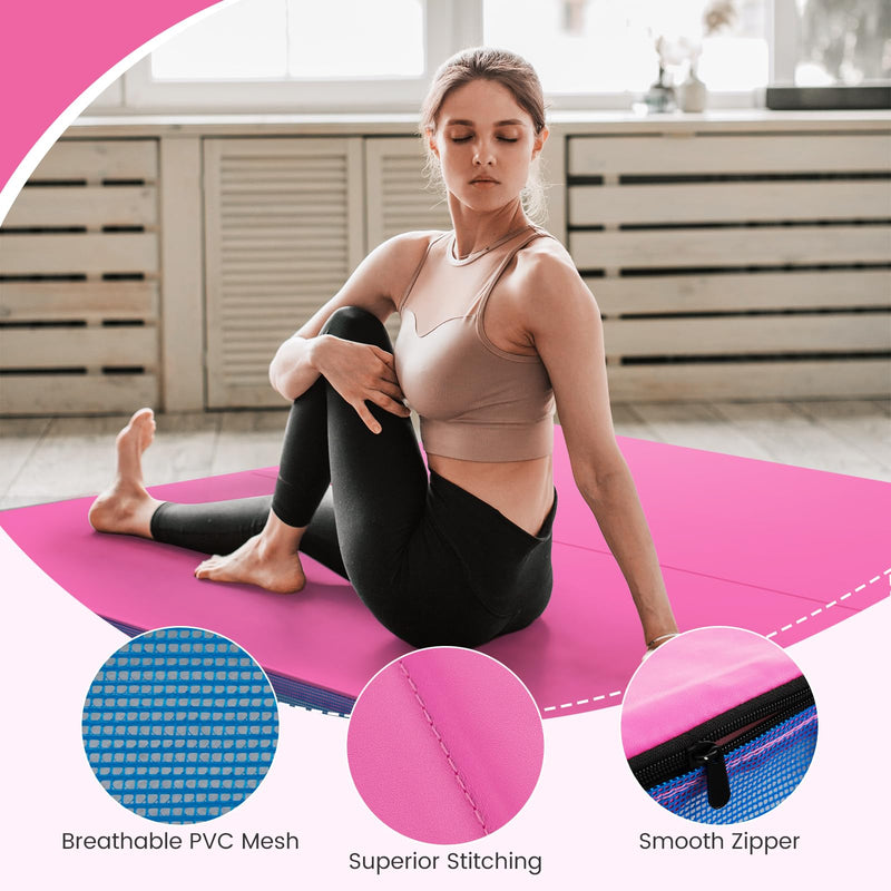 Load image into Gallery viewer, Goplus Folding Gymnastic Mat
