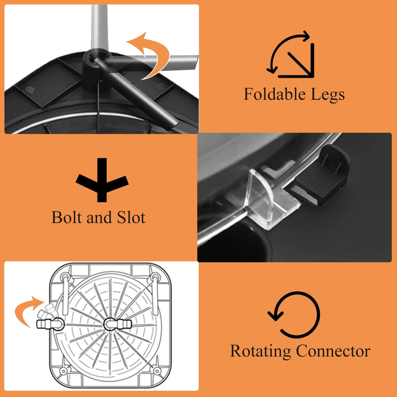 Load image into Gallery viewer, Goplus Solar Dome Swimming Pool Heater Above Ground, Pool Solar Heater
