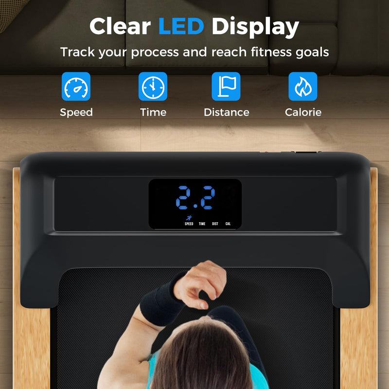 Load image into Gallery viewer, Goplus Walking Pad, Under Desk Treadmill for Home Office, Portable Walking Pad Treadmill with Remote Control

