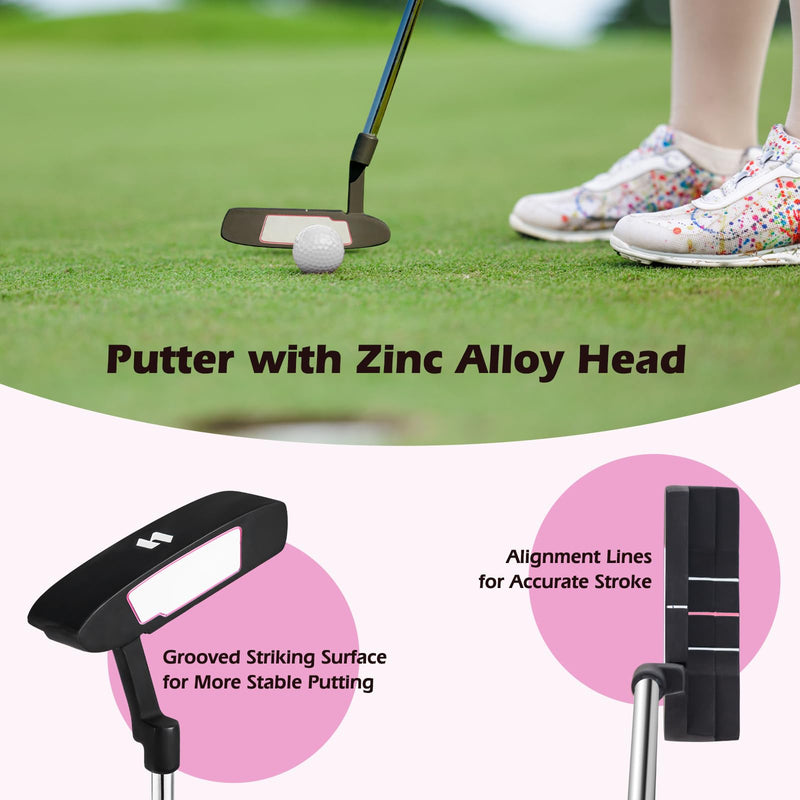 Load image into Gallery viewer, Goplus Complete Golf Club Set for Women, 11 PCS Right Handed Golf Clubs with 460CC
