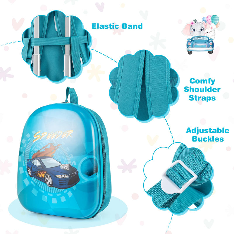 Load image into Gallery viewer, 2 PCS Kid Luggage Set With Spinner Wheels for Children Boys Girls-Navy
