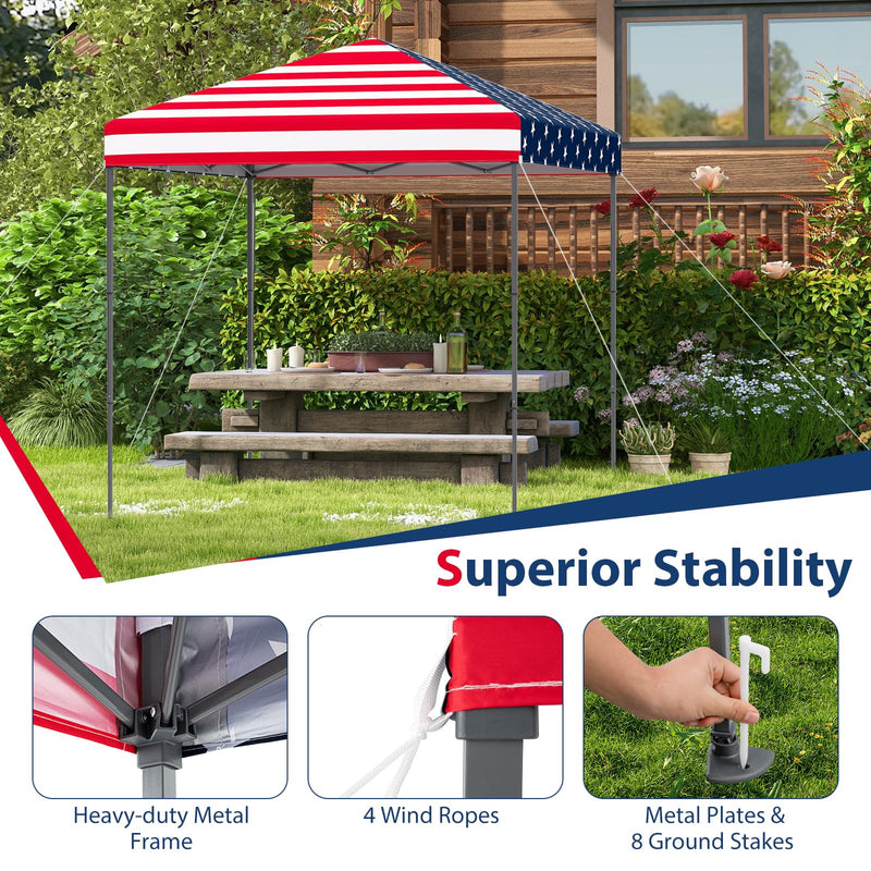 Load image into Gallery viewer, Goplus Pop-Up Canopy Tent 8.2&#39; x 8.2&#39; Instant Folding Shelter w/Carry Bag
