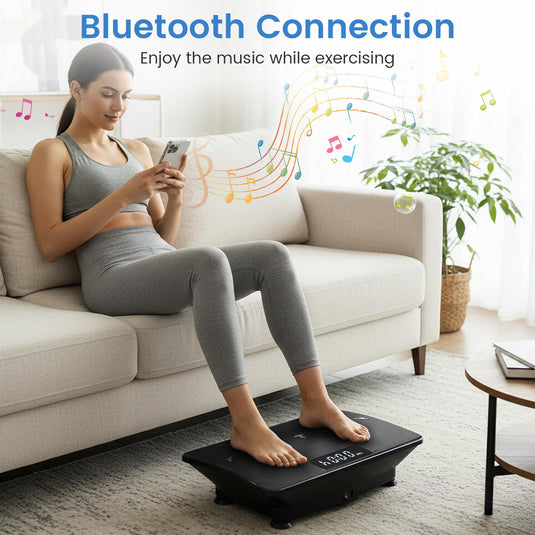 Goplus Vibration Plate Exercise Machine, Vibrating Platform w/Gravity Goplusus.com Goplus Vibration Plate Exercise Machine, Vibrating Platform w/Gravity Goplusus.com