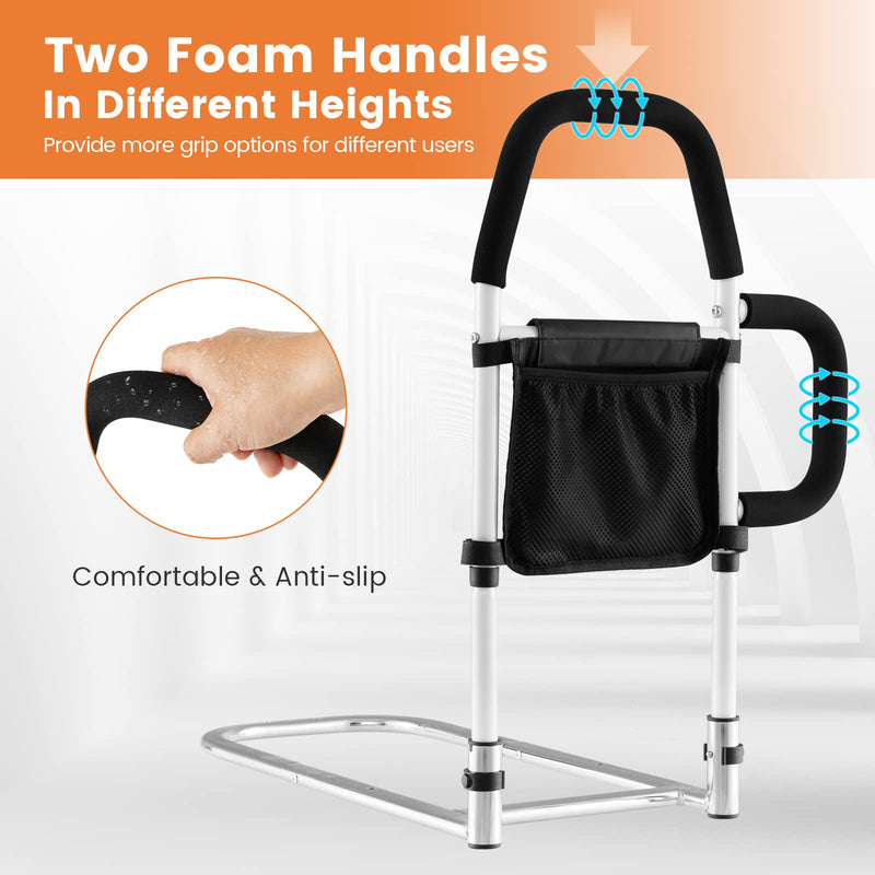 Load image into Gallery viewer, Goplus Bed Rails for Elderly Adults, Medical Bed Support Bar Mobility Assistant
