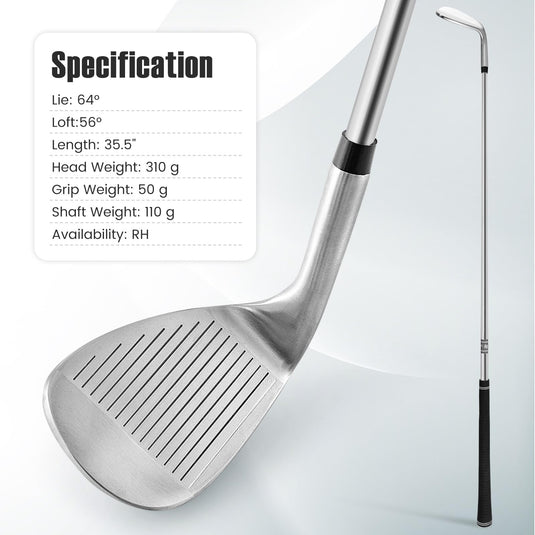 Goplus Golf Wedge 56/60 Degree Gap Sand Lob Wedge Right Handed for Men Women