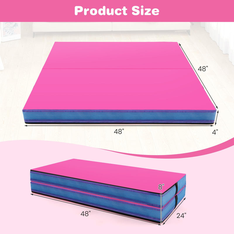 Load image into Gallery viewer, Goplus Folding Gymnastic Mat

