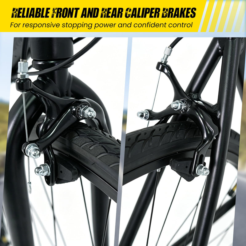 Load image into Gallery viewer, Goplus Hybrid Bike 18-Speed 700C Urban Commuter Bicycle w/Shimano Drivetrain
