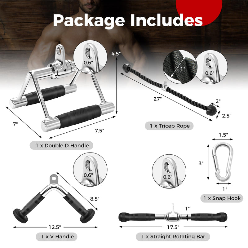Load image into Gallery viewer, Goplus Cable Machine Attachment Set
