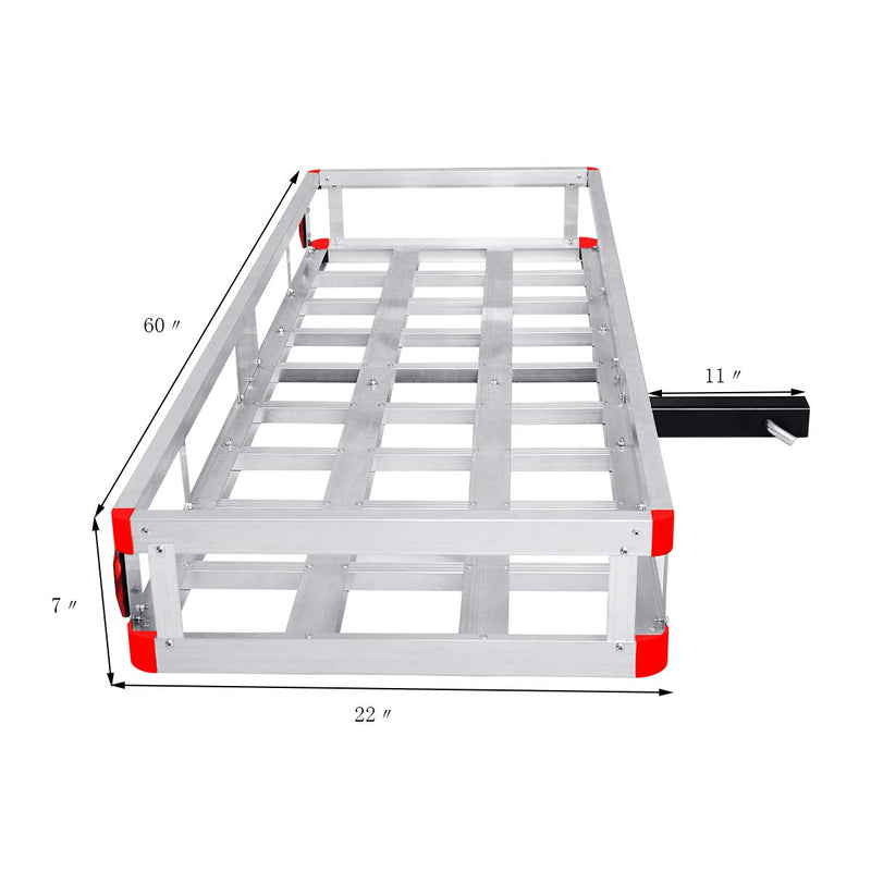 Load image into Gallery viewer, Aluminum Luggage Basket Rack - Goplus

