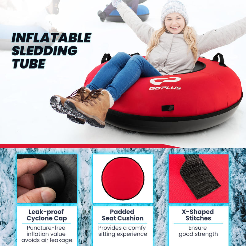 Load image into Gallery viewer, Goplus Heavy Duty Snow Tube for Sledding
