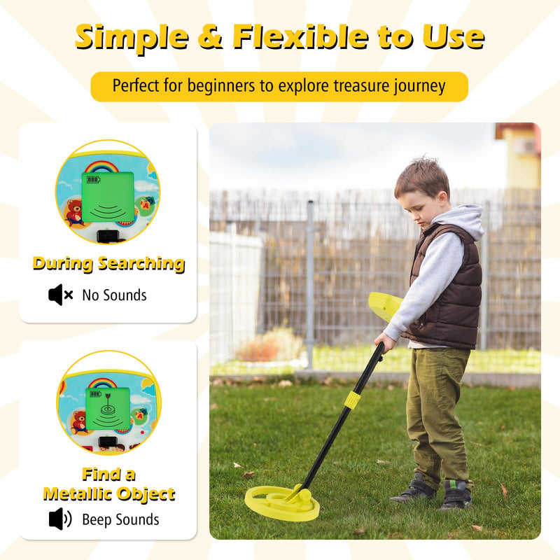 Load image into Gallery viewer, Goplus Metal Detector for Kids
