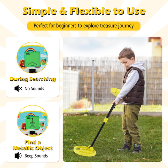 Goplus Metal Detector for Kids