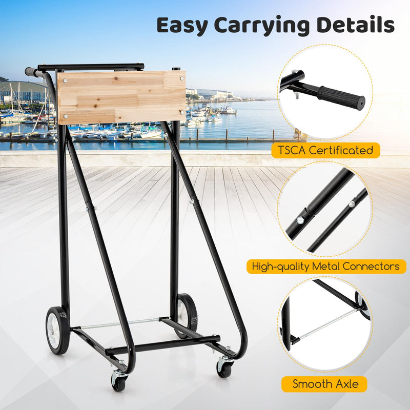 Load image into Gallery viewer, Goplus Outboard Boat Motor Stand
