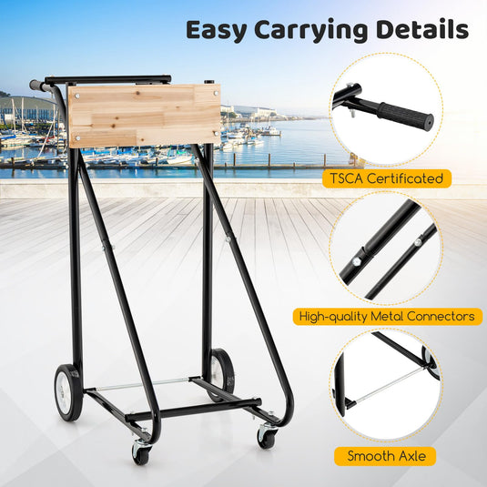 Goplus Outboard Boat Motor Stand