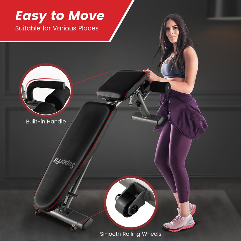 Load image into Gallery viewer, Goplus Adjustable Weight Bench
