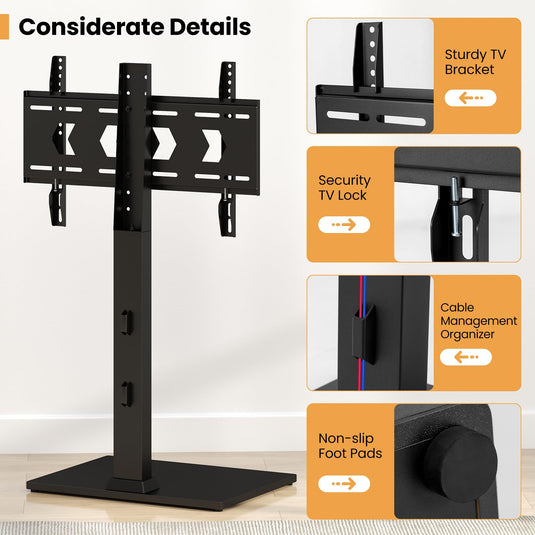 Table with tv bracket hotsell