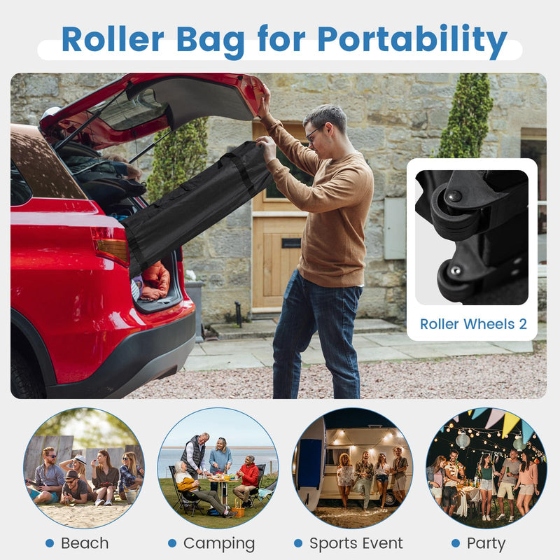 Load image into Gallery viewer, Goplus 10 x 10 FT Heavy-Duty Easy Setup Gazebo Shelter with Higher Top
