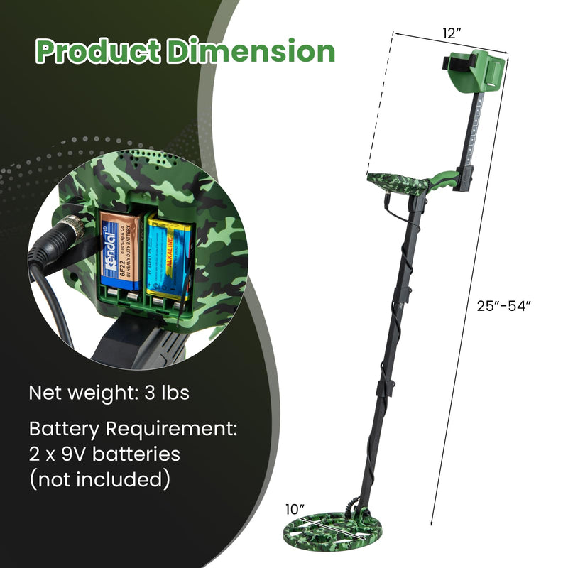 Load image into Gallery viewer, Goplus Metal Detector for Adults
