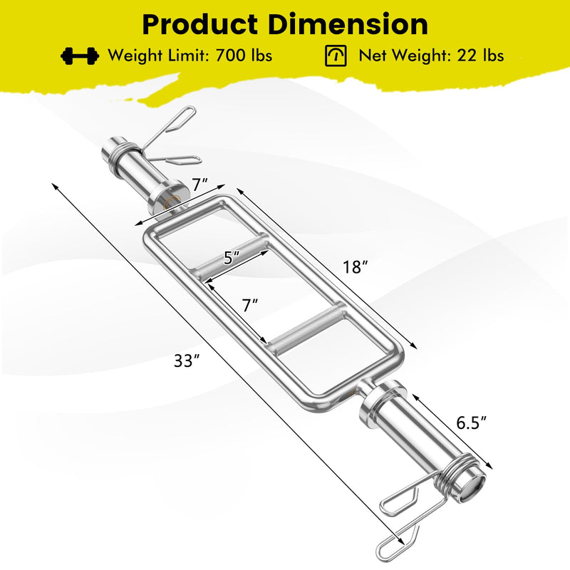Load image into Gallery viewer, Goplus 34’’ Olympic Triceps Bar
