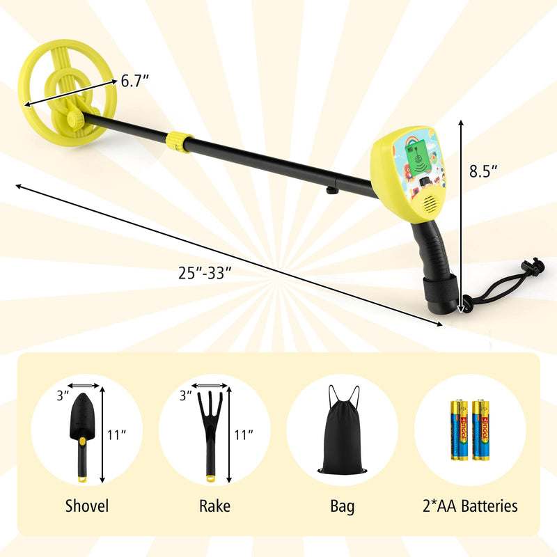 Load image into Gallery viewer, Goplus Metal Detector for Kids
