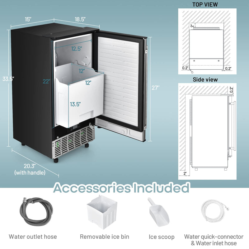 Load image into Gallery viewer, Commercial Ice Maker Machine - GoplusUS
