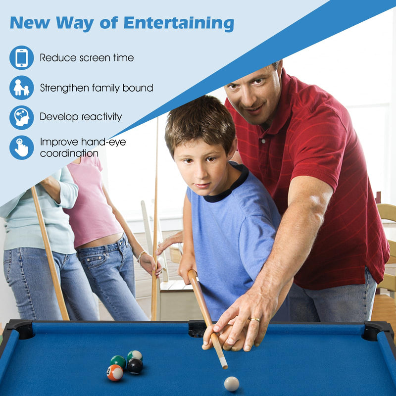 Load image into Gallery viewer, Goplus 6-in-1 Multi Game Table, Combo Game Table w/Basketball, Billiards, Ping Pong, Hockey, Shuffleboard, Bowling
