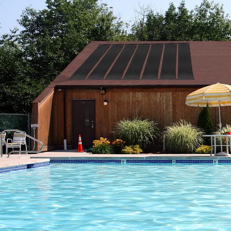 Load image into Gallery viewer, Goplus 2.5FT x 16.5FT Solar Pool Heater for Above Ground Pool Inground Pools
