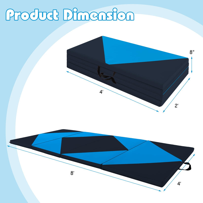 Load image into Gallery viewer, Goplus Folding Gymnastics Mat

