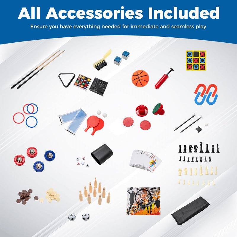 Load image into Gallery viewer, Goplus 14-in-1 Multi Game Table Adults Gifts for Home Arcade Game Room
