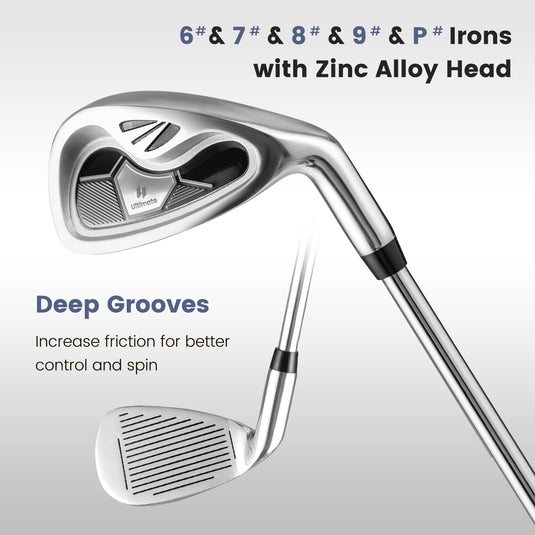 Goplus Complete Golf Club Set for Men