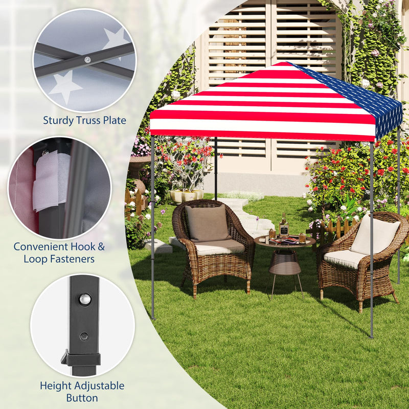 Load image into Gallery viewer, Goplus Pop-Up Canopy Tent 8.2&#39; x 8.2&#39; Instant Folding Shelter w/Carry Bag
