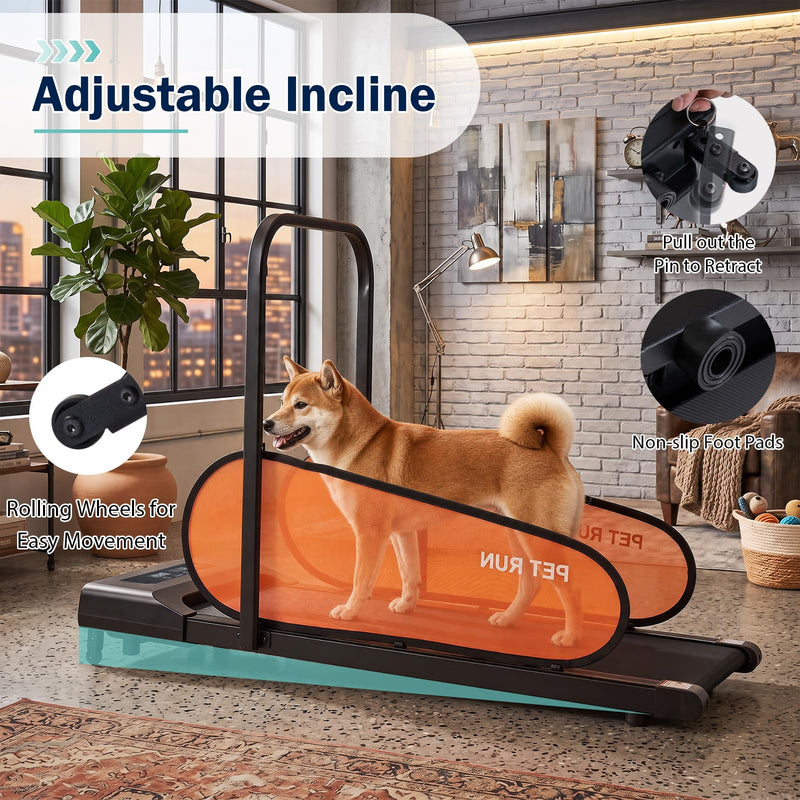 Load image into Gallery viewer, Goplus Indoor Dog Treadmill for Small &amp; Medium Dogs Supports up to 243 LBS
