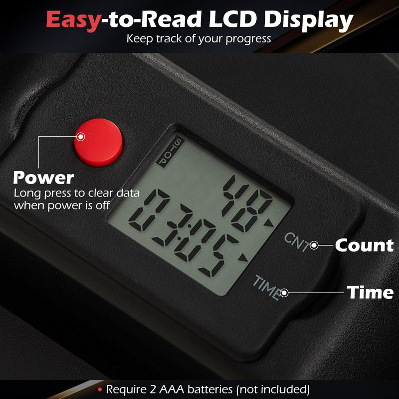 Load image into Gallery viewer, Goplus 2 in 1 Twist Stepper with Handlebar Waist Twister Platform &amp; LCD Monitor
