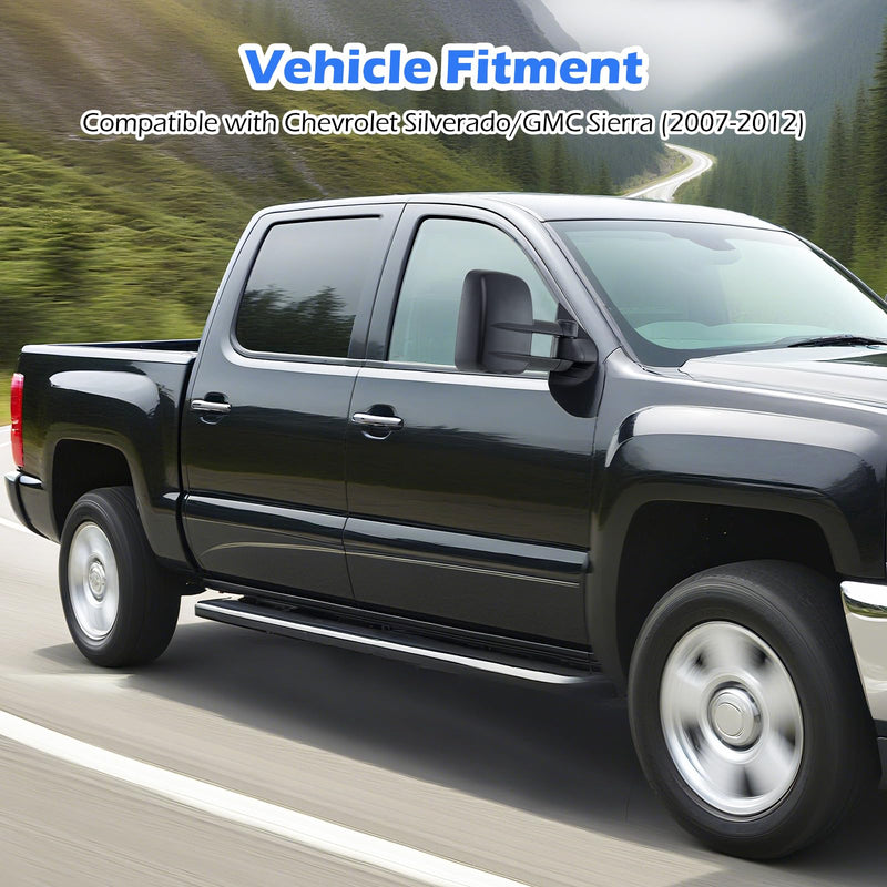 Load image into Gallery viewer, Goplus Heated Tow Mirrors for 2007-2012 Chevy Silverado GMC Sierra 1500/2500/3500 Yukon
