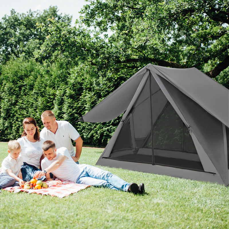 Load image into Gallery viewer, Goplus Pop-up Camping Tent 2-3 Person, 360° One-Way See-Through Family Tent, Waterproof Windproof 4-Season Shelter Tent
