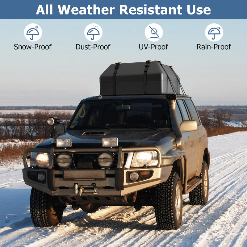 Load image into Gallery viewer, Goplus 15/21 Cu.Ft Roof Bag Cargo Carrier
