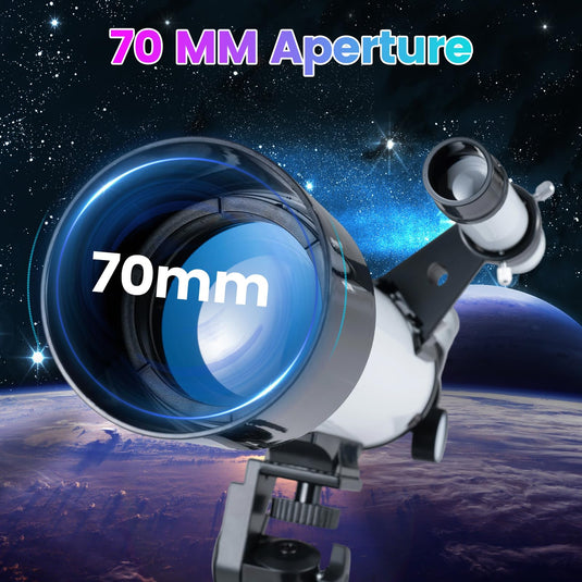 Goplus 70 MM Aperture Refractor Telescope for Beginners & Adults