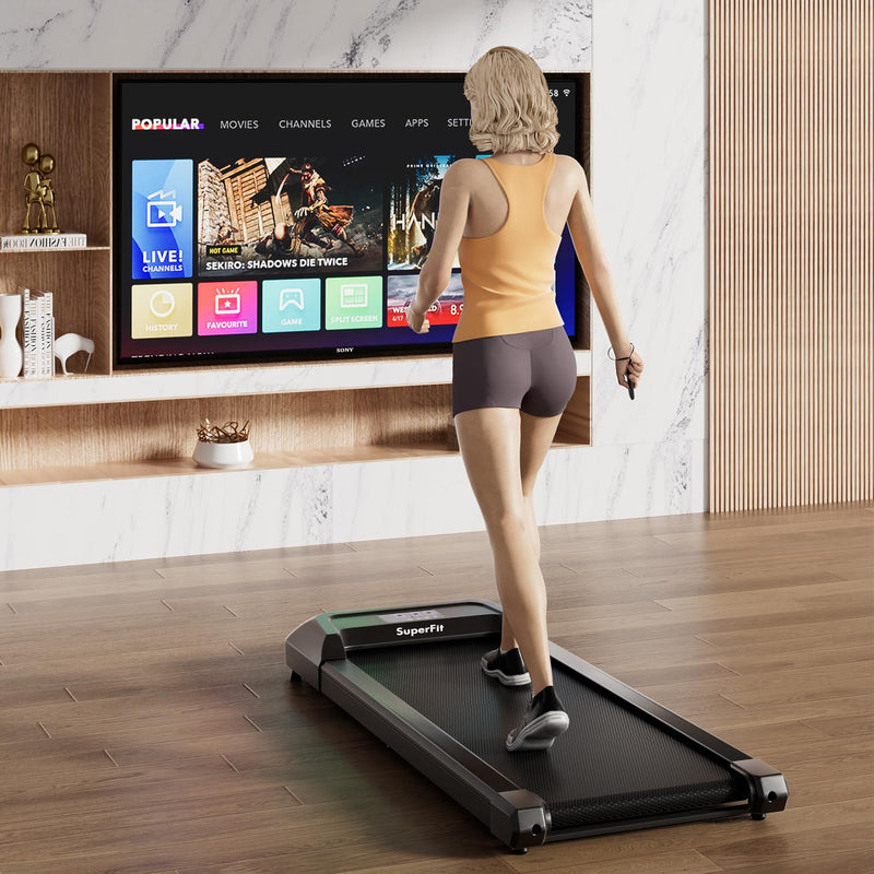 Load image into Gallery viewer, Walking Pad Treadmill Under Desk with 265 lbs Capacity - Goplus

