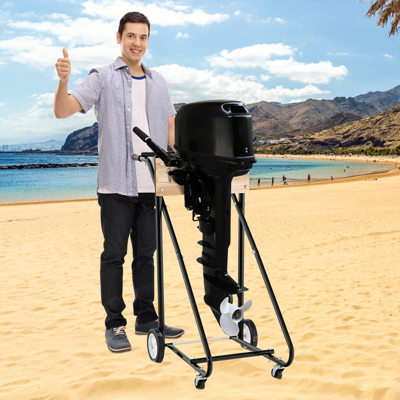 Load image into Gallery viewer, Goplus Outboard Boat Motor Stand
