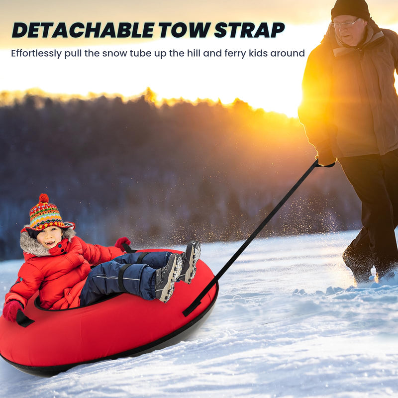 Load image into Gallery viewer, Goplus Heavy Duty Snow Tube for Sledding
