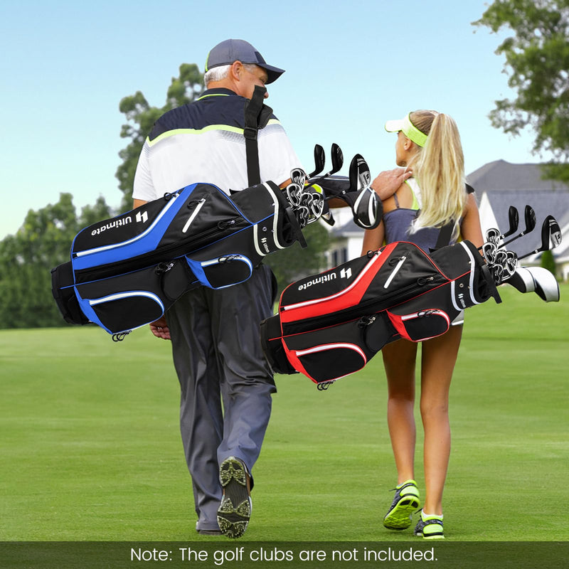 Load image into Gallery viewer, Goplus Golf Cart Bag with 14-Way Top Dividers
