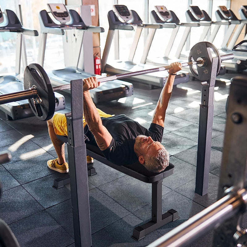 Load image into Gallery viewer, Goplus Olympic Weight Bench with Squat Rack

