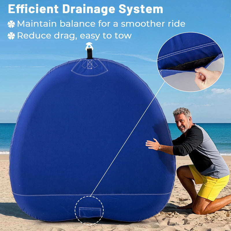 Load image into Gallery viewer, Goplus 1-2 Person Towable Tube for Boating Floating Raft Water Sports
