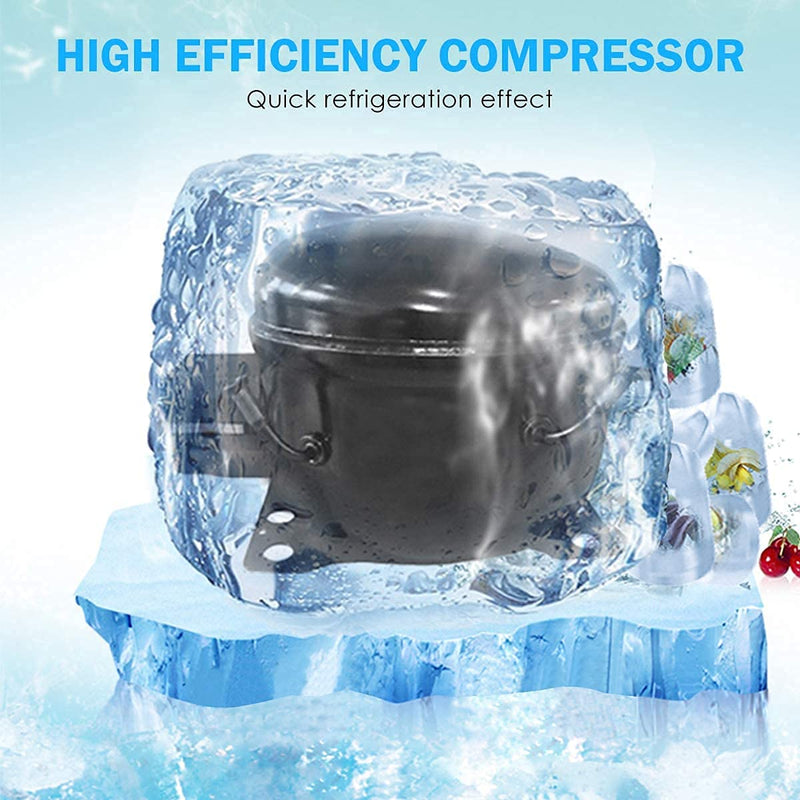 Load image into Gallery viewer, Portable Countertop Ice Maker, 26LBS/24H Mini Ice Cube Machine w/8 Min Processing 9 Cubes
