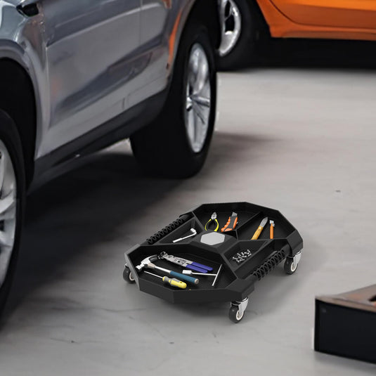 Goplus Moving Caddy Tray with 4 Swivel Casters for Garage Workshop