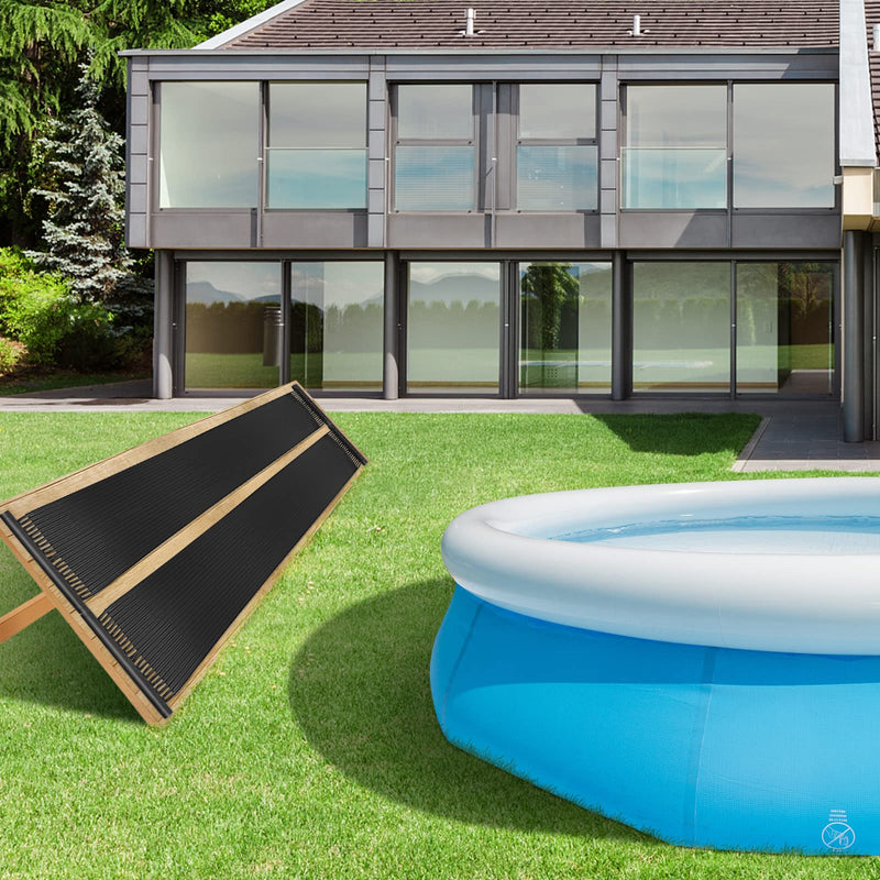 Load image into Gallery viewer, Goplus 2.5FT x 16.5FT Solar Pool Heater for Above Ground Pool Inground Pools
