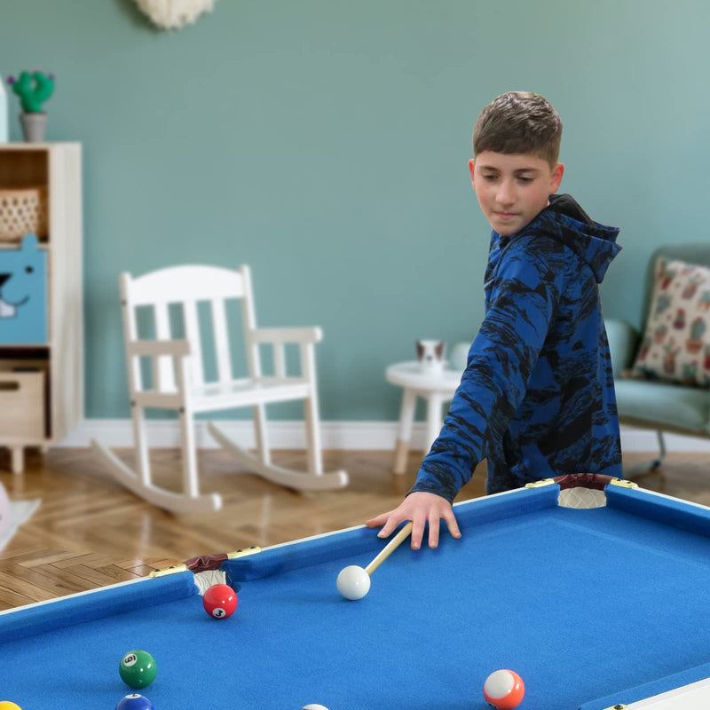 Load image into Gallery viewer, Goplus 48&quot; Foldable Billiards Table Portable Compact Folding Pool Game Table
